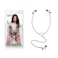 LUXFETISH Adjustable Nipple Clips and Clit Clamp LUXFETISH Adjustable Nipple Clips and Clit Clamp
